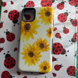 Casely Sunflower Phone Case - Yellow Floral Design